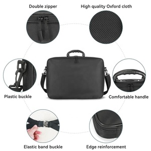 Bền nhẹ màu đen Tote Mang trường hợp đặc biệt mục đích danh mục đầu tư túi cho Poster phác thảo làm bằng polyester bền - Product Image 5