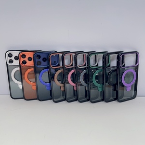 Funda Magnética con Carga Inalámbrica, Edición de Lujo Mate, Incluye Soporte Plegable, Protección Resistente a Impactos para iPhone 17 16 Pro <span class=keywords><strong>Max</strong></span> - Product Image 1