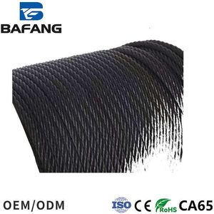 Black <strong>Railing</strong> Stainless Steel 304 <strong>Cable</strong> 12mm 316 304 Stainless Steel Wire Rope 7x19 1x19 For <strong>Cable</strong> Deck <strong>Railing</strong> - Product Image 4