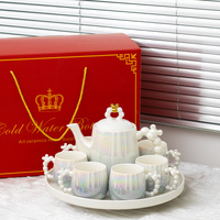 Luxuriöses Hochwertiges Porzellan-Kaffeetassen-Set für Zuhause & Hotels Gästegeschenk zur Hauseinweihung Neues Zuhause Geschenk