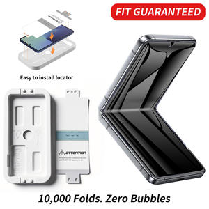 Protection d'écran anti-espion pour Samsung Galaxy Z Flip 8, film hydrogel souple résistant aux rayures pour Z Flip 8 - Product Image 1