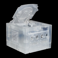 Pour Nintend Gamecube coque de remplacement NGC Transparent noir Gamecube étui NGC Shell Console coque accessoires