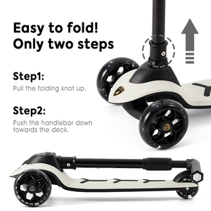 Lamborghini haute sécurité multifonctionnelle enfants filles 3 roues Kick Foot Scooter électrique Allemagne Scooter pour enfants - Product Image 6