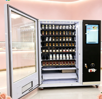 Distributeur automatique de parfums à étagères réglables multi-niveaux, conception flexible de l'aménagement des produits, distributeur automatique de parfums