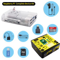 Envío rápido Raspberry Pi 4B Kits completos con fuente de alimentación de enchufe del Reino Unido (sin placa Raspberry Pi)