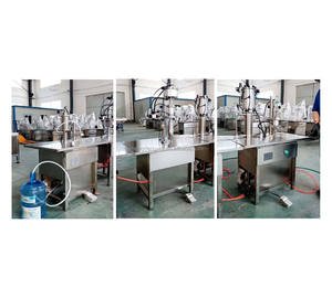 Máquina de Llenado de Aerosoles Semiautomática Tipo Válvula para Múltiples Líquidos, Máquina de Limpieza de Líquidos en Aerosol - Product Image 3