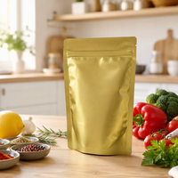 Sacs en Mylar PE gaufrés anti-odeur personnalisés avec fermeture éclair en aluminium refermable pour le stockage alimentaire