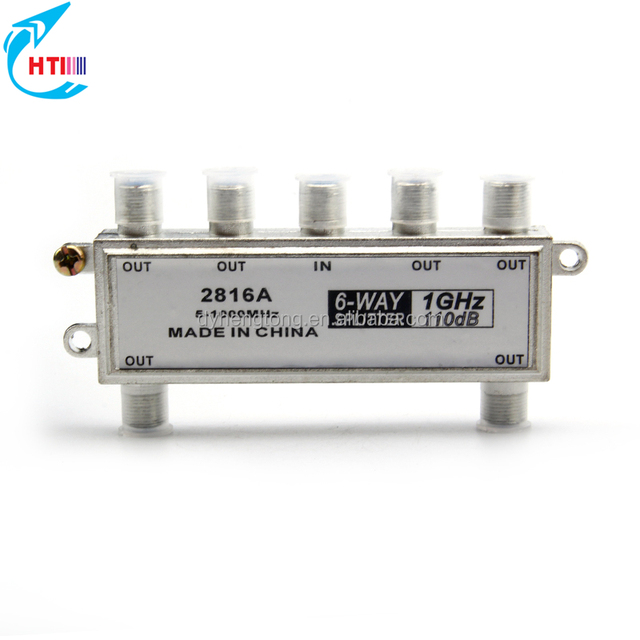 PCT CATV Splitter 6 Way Indoor