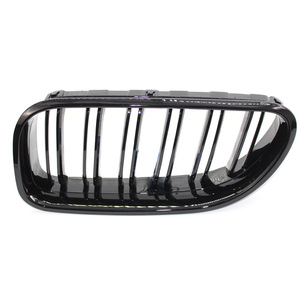 Parrilla delantera doble de BMW en negro brillante de plástico ABS para las series 6 F06 F12 F13 de 2012-2016. - Product Image 3