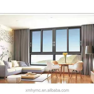 <span class=keywords><strong>Prix</strong></span> d'usine traitement fenêtre ignifuge pont cassé en alliage d'aluminium fenêtre coulissante insonorisée - Product Image 2