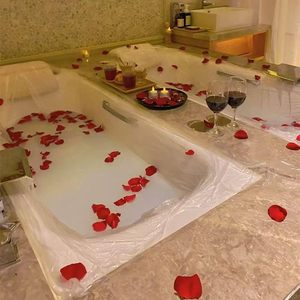 Housse de baignoire jetable grande taille 102 "(L) * 47" (W) Convient pour une utilisation dans une baignoire 99% (102x47 pouces) - Product Image 4