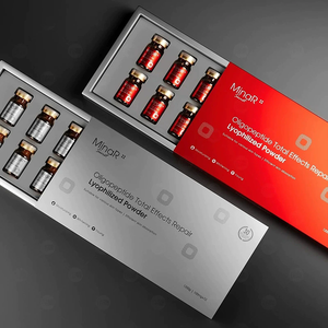 กล่องไปรษณีย์แบบใช้ซ้ำได้คุณภาพสูงของ Baoren พร้อมการปั๊มร้อนสีเงิน/ทอง บรรจุภัณฑ์กระดาษแบบกำหนดเองสำหรับผลิตภัณฑ์สุขภาพและน้ำยาดูแลช่องปาก - Product Image 2