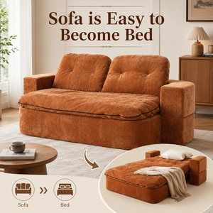 Divano Letto Modulare <span class=keywords><strong>Blu</strong></span> Convertibile Senza Struttura, Moderno, in Tessuto, Pieghevole, Reclinabile, Compresso per Hotel - Product Image 3