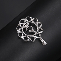 Bijoux Hiphop de luxe en argent Sterling 925 VVS Moissanite, diamant glacé, Microscope à DNA, collier pendentif, nouvel arrivage