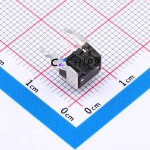 TC-6615-5.0-260g Tactile Switch Through hole,7.5x3.6mm Switch Single Pole Single Throw Round Button 2.6N Right Angle Insert - Product Image 2