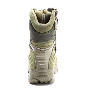 TSB10 Parashot Desert Delta High Top <b>Hiking</b> Shoes Camo <b>Boots</b> Green Suede Desert <b>Boots</b> - Product Image 3