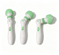 Bâton de massage portable multi-angles, masseur vibrant sans fil rechargeable, 2 vitesses réglables pour la relaxation musculaire du corps entier