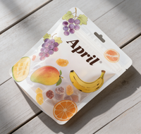 Sachets d'emballage alimentaire personnalisés en Mylar PE, étanches et anti-odeur, avec fermeture éclair, pour snacks, aliments pour bébés, chips (qualité alimentaire)