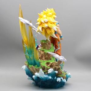 Nouvelles figurines de collection <span class=keywords><strong>Super</strong></span> <span class=keywords><strong>Saiyan</strong></span> 3 <span class=keywords><strong>Son</strong></span> <span class=keywords><strong>Goku</strong></span>, artisanat, jouets, statues, cadeaux, figurines d'action en PVC, anime pour enfants - Product Image 2