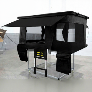 Nouvelle tente <span class=keywords><strong>de</strong></span> toit modèle récent en alliage d'aluminium, tissu Oxford quatre saisons, imperméable, pour voyages en autonomie, <span class=keywords><strong>camping</strong></span>, utilisation sur véhicule - Product Image 3