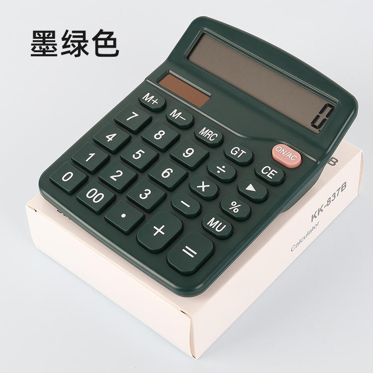 837 calculadora-verde oscuro