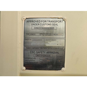 Nouveau conteneur sec polyvalent de 20 pieds, service OEM ODM, certifié ISO et CSC. - Product Image 5