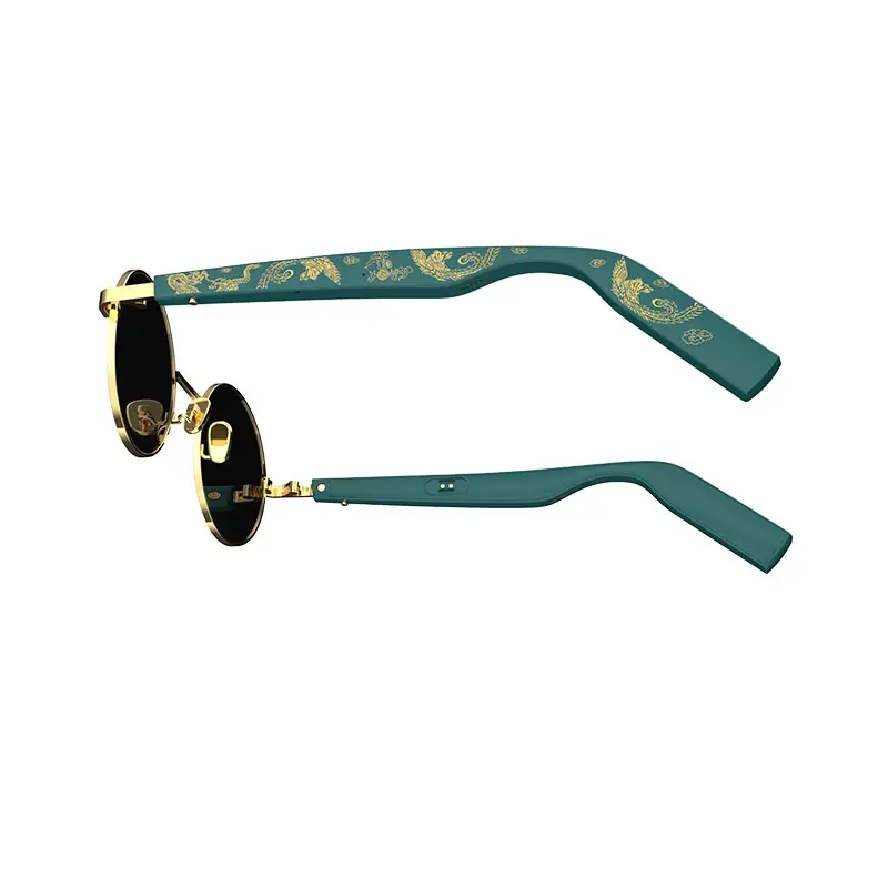 Kacamata bluetooth dengan kacamata audio logo menyesuaikan kacamata bluetooth