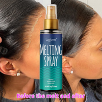 Bellezon Spray de fixation pour perruques en dentelle, adhésif en gros pour perruques, colle pour perruques Lace Front, spray de fusion à tenue super forte
