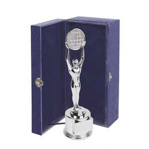 Per trofeo Oscar con emisfero stampato UV metallo medaglia plastica per premi fiera omaggi mirati per gli utenti finali di assicurazione - Product Image 2