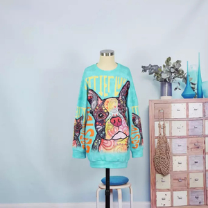 Conjuntos de Ropa a la Moda con Estampado para Mamá e Hija, Ropa Familiar a Juego, Sudadera para Madre e Hija - Product Image 3