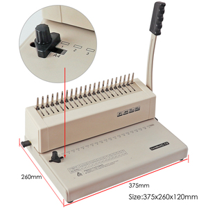 Foska Nhà Máy Lược Chất Kết Dính Vòng Cao Su A5 21-Lỗ Lược Cuốn Sách Máy Ràng Buộc Cho Văn Phòng Trường Nhà Cung Cấp - Product Image 2