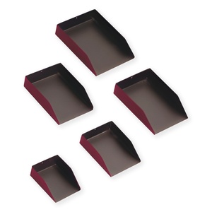 S112 Cuchara Negra Mate de 45mm x 33mm para Joyería Profesional, Bandeja para Diamantes, Herramienta de Manipulación al por Mayor, Cuchara Metálica Duradera, Suministro - Product Image 1