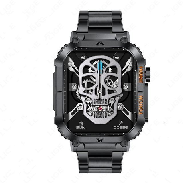 LIGE BW1847 Super Boys Smart Watch Original Stainless Steel Band Heart Rate Multifunction Character Outdoor Watch Supplier