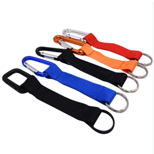 Llavero de Poliéster Personalizado con Mosquetón Grande Tejido, Cordón de Doble Extremo con Logotipo, Etiqueta de Identificación - Product Image 1