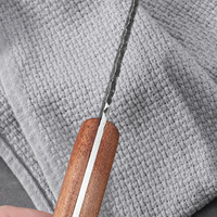 Couteau à viande chinois de grande taille, meilleur couteau à désosser forgé à la main, couteau à steak, couteau à découper le bœuf, ensemble de couteaux professionnels en damas