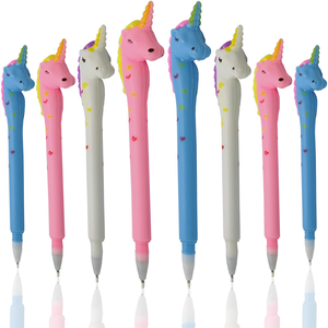 Animal <b>Pens</b> Ballpoint <b>Pen</b> with logo unicorn <b>Pen</b> Set - Product Image 1