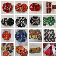 Disques de polissage diamantés pour sols en granit, marbre, béton et terrazzo, qualité supérieure, 4 pouces, vente chaude