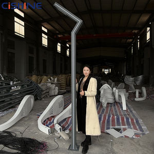 Lámpara de Jardín LED para Exteriores Cishine, Resistente al Agua, Decoración de Jardín, Poste de Jardín para Parques y Caminos - Product Image 3