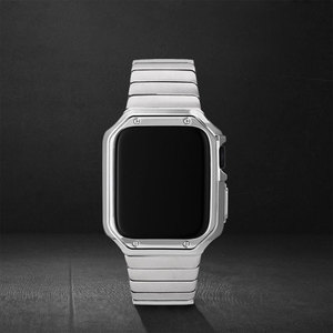 <span class=keywords><strong>Correa</strong></span> y Caja para <span class=keywords><strong>Apple</strong></span> <span class=keywords><strong>Watch</strong></span>, <span class=keywords><strong>Correa</strong></span> de Acero de 44/41/45 mm, <span class=keywords><strong>Correa</strong></span> de 40 mm, 38/42 mm, Hebilla de Acero Inoxidable, Brazalete para iWatch Series <span class=keywords><strong>7</strong></span> 6 5 4 3 SE - Product Image 4