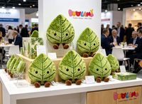 Peluche OEM de haute qualité en tissu doux pour enfants, idéale comme cadeau promotionnel d'entreprise