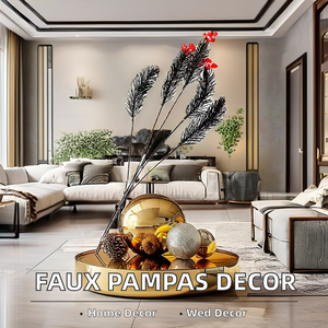 Navidad suave ratán Artificial Norfolk Pino árbol de Navidad Pino hecho a mano hierba Artificial decoración del hogar para graduación Navidad - Product Image 3