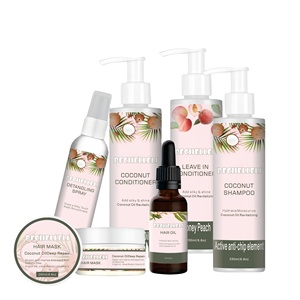 Private Label Anti-Hair Loss Repairing Argan Oil Anti-Dandruff Moisturizing Cream &amp; <strong>Shampoo</strong> 2-IN-1 Set Natural Refreshing Hair - Product Image 1