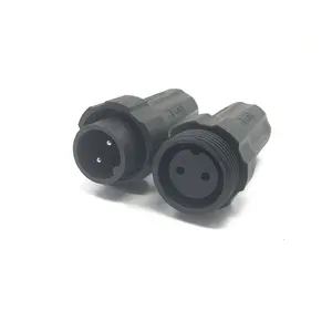 Professional manufacturer 2-core assembled M22 connector equipment male and female plug, waterproof aviation plug
