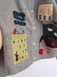 Vêtements pour enfants coréens, <span class=keywords><strong>pull</strong></span> en tricot pour garçons, automne, élégant, tendance, imprimé animal, en fibre acrylique, doux - Product Image 4