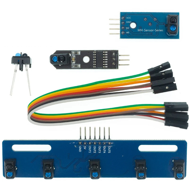 TCRT5000 IR Infrared Line Track Follower Sensor TCRT5000L Obstacle Avoidanc AVR ARM PIC DC 5V