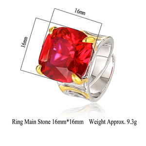 Diseño Personalizado, Ecológico, Cobre, 16*16mm, Gema de Zirconia, Chapado en Oro de 18K, Forma de Constelación Tradicional - Product Image 4