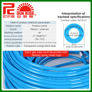 Tuyau pneumatique transparent, vente en gros, shennson trinoge PU4 x 2.5/6x4/8x5.5/10x6.5/12x8/10x14/1612 - Product Image 4