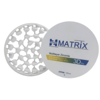 98*22mm 3D Pro ZECHUAN MATRIX Multicouche Zircone Blocs Gradient Transparence 41-48% Force 600-1200Mpa