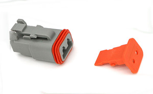 Conector Elétrico à Prova d'Água DT Deutsch 2/3/4/6/8/12P, Conector Anticorrosão para Fiação, Aplicação em Motocicletas, Veículos Marítimos e Off-Road - Product Image 4