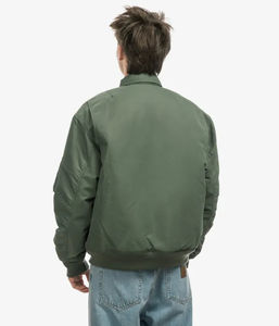 Usine Personnalisable <span class=keywords><strong>Topgun</strong></span> Vêtements 100% Nylon 185gsm pour Hommes Blank Plain Designer Vêtements Fabricants Bomber Jacket en C - Product Image 3